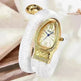 Snake Watch Fashion Quartz Watch Diamond Leather Strap - EX-STOCK CANADA