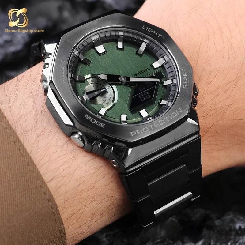 Stainless Steel Strap Suitable For Casilou Watch Farm Oak Series Watchband Accessories - EX-STOCK Canada