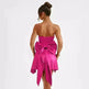 Women's Mini Tube Dress With Big Bow Summer Fashion Tube Top Short Skater Dress. - EX-STOCK CANADA