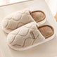Plush Slippers Winter For Women Indoor Floor Bedroom Home Slipper Warm Solid House Shoes Men Couple - EX-STOCK Canada