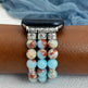 Simple And Versatile Beaded Bracelet smart watch strap - EX-STOCK Canada