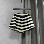 Striped Casual Cargo Shorts Women Hot Pants - EX-STOCK CANADA