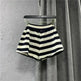 Striped Casual Cargo Shorts Women Hot Pants - EX-STOCK CANADA
