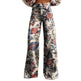 Plus-size Womens Casual Pants Lightweight Denim-look 