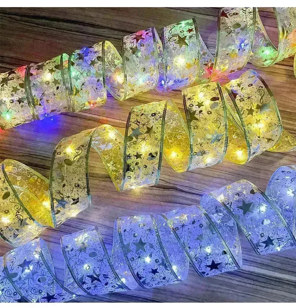 LED Christmas Silk Light Christmas Tree Holiday Decorative Light String - EX-STOCK CANADA