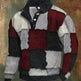 Half button Sweatshirt Men's Winter 3d Digital Printing Pullover Crew neck - EX-STOCK CANADA