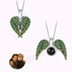 Female's Love Angel Wings Necklace - EX-STOCK CANADA