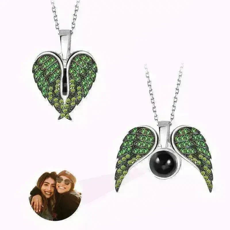 Female's Love Angel Wings Necklace - EX-STOCK CANADA