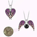 Female's Love Angel Wings Necklace - EX-STOCK CANADA