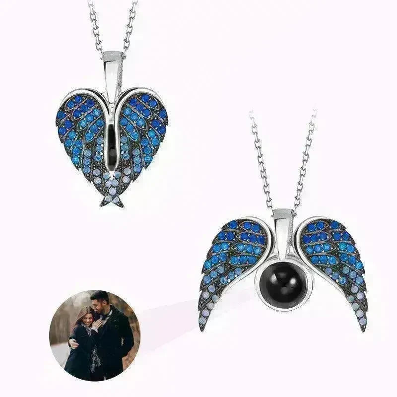 Female's Love Angel Wings Necklace - EX-STOCK CANADA