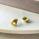 female's plated Korean style earrings - EX-STOCK CANADA