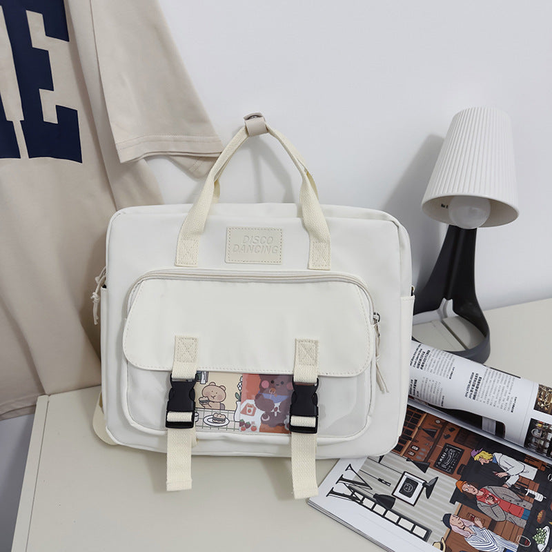Soft Girl Cute Cartoon Teenage College Student Lightweight Tote Backpack EX-STOCK