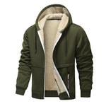 Men's Fashion Lambswool Thickened Coat Sweatshirt EX-STOCK Canada 