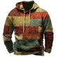 Spring And Autumn New Color Printed Hoodie Pullover sweatshirt Men - EX-STOCK CANADA