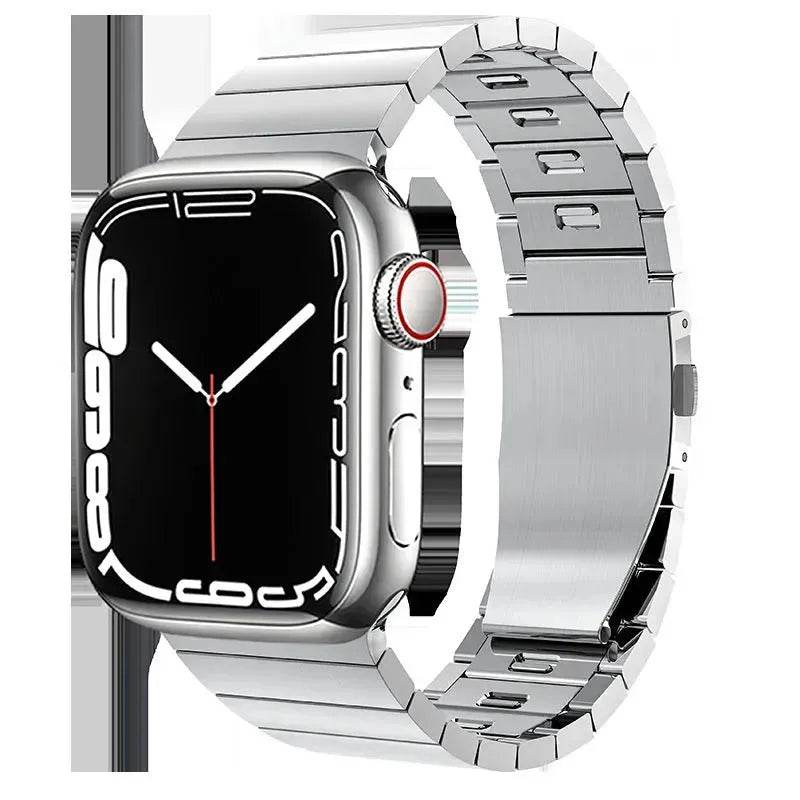 Private Model Chain Strap Stainless Steel Replaceable Apple iwatch strap - EX-STOCK Canada