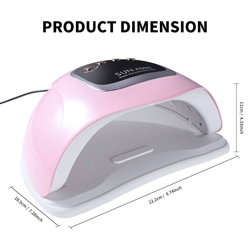 UV LED Nail Lamp, Professional Nail Dryer For Gel Polish Curing - 4 Timer Settings, Fast Drying For Fingers And Toes, Home Salon Manicure Light EX-STOCK Canada 