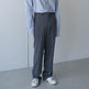 Men's Mid Waist loose Straight leg trouser - EX-STOCK Canada