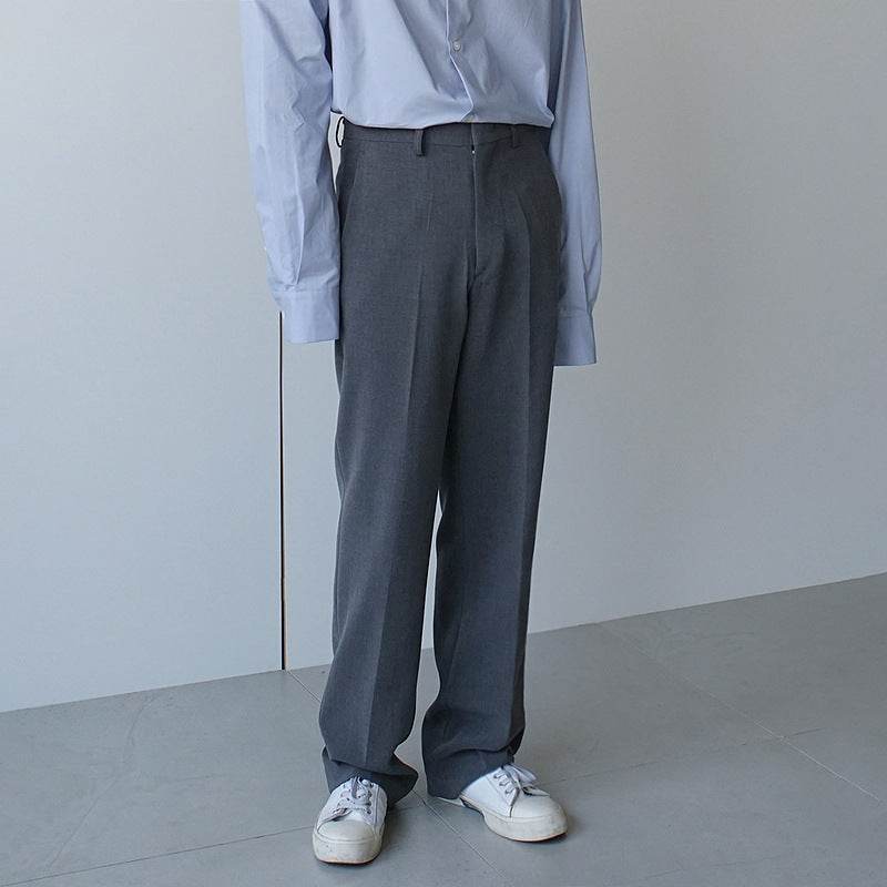 Men's Mid Waist loose Straight leg trouser - EX-STOCK Canada