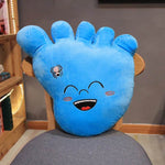 Creative Big Feet Nap Pillow Plush Toys Contented Chang Le - EX-STOCK Canada