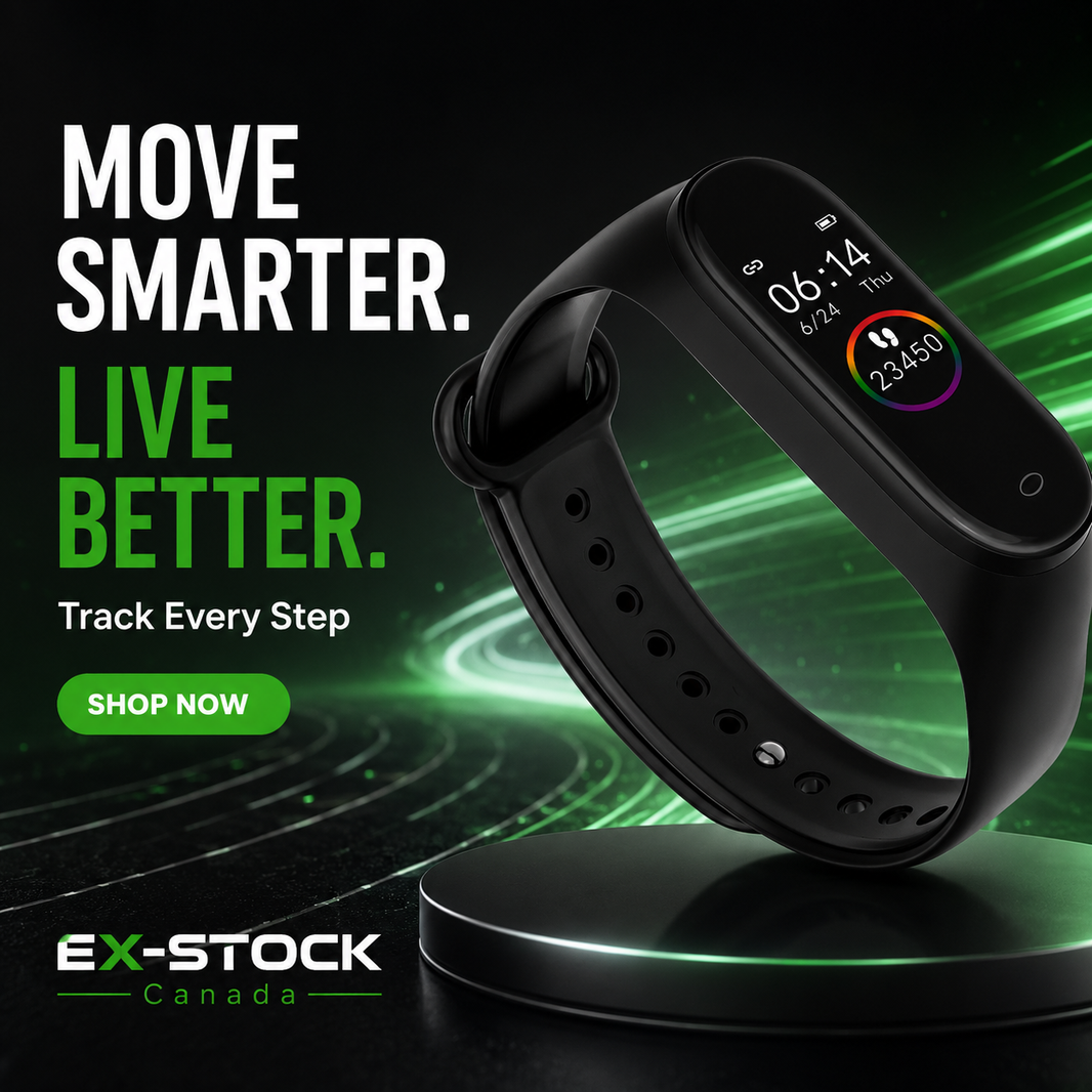 Waterproof Fitness Tracker with Heart Rate and Blood Pressure Monitor 