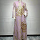 Fired Sequins Light Luxury Celebrity Party Abaya Dress for Arab Dubai Turkey Middle East Women - EX-STOCK Canada