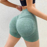Fitness Yoga Shorts Pants Butt Lifting Seamless Leggings Women Gym - EX-STOCK Canada