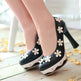 Flower candy shoes pump pumps high heels - EX-STOCK Canada