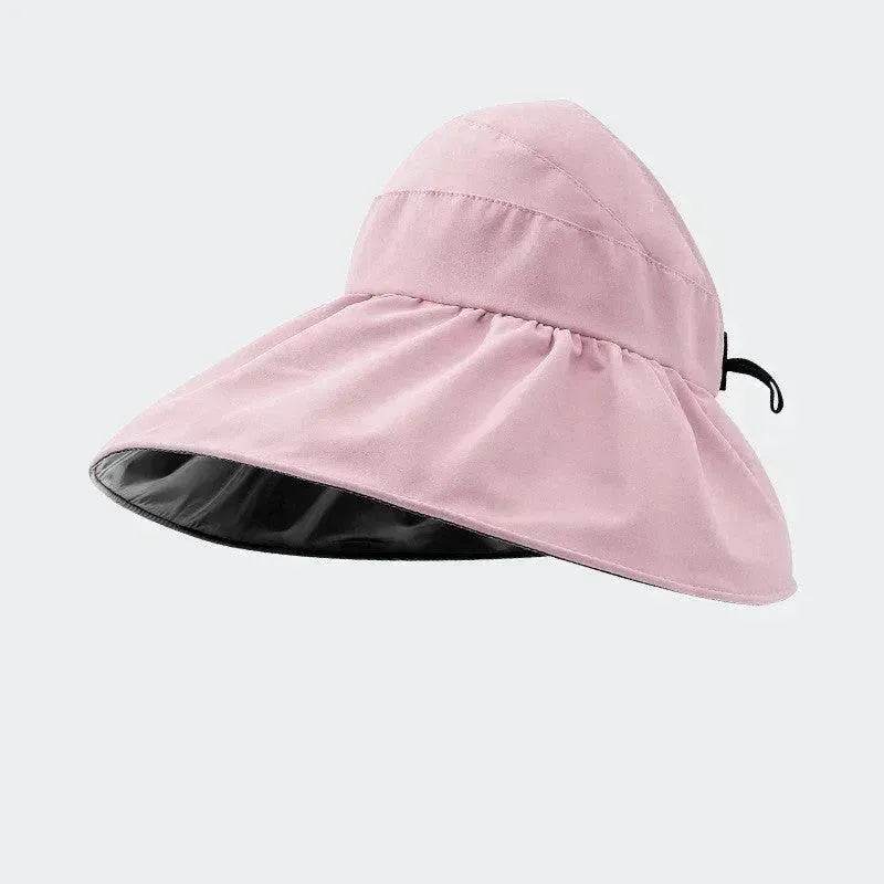 Foldable Fisherman Hat Summer Empty Top Sun Protection Hat UV Protection Upf50 Sun Visor Full-face Sunhat For Women - EX-STOCK Canada