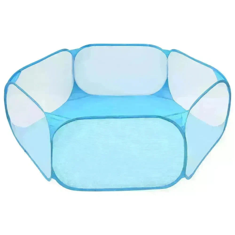 Foldable Kids' Play Tent with Ball Pit: Ocean Ball Pool & Crawling Game House for Outdoor Fun - EX-STOCK CANADA