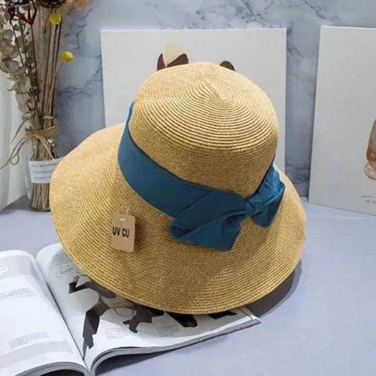 Foldable Summer Beach Sun Hat - EX-STOCK Canada