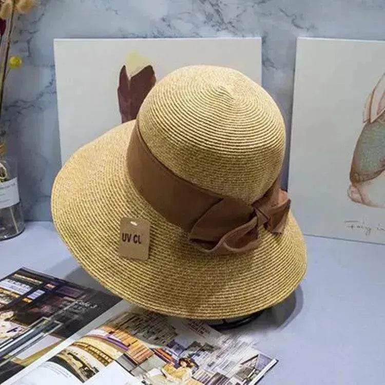 Foldable Summer Beach Sun Hat - EX-STOCK Canada