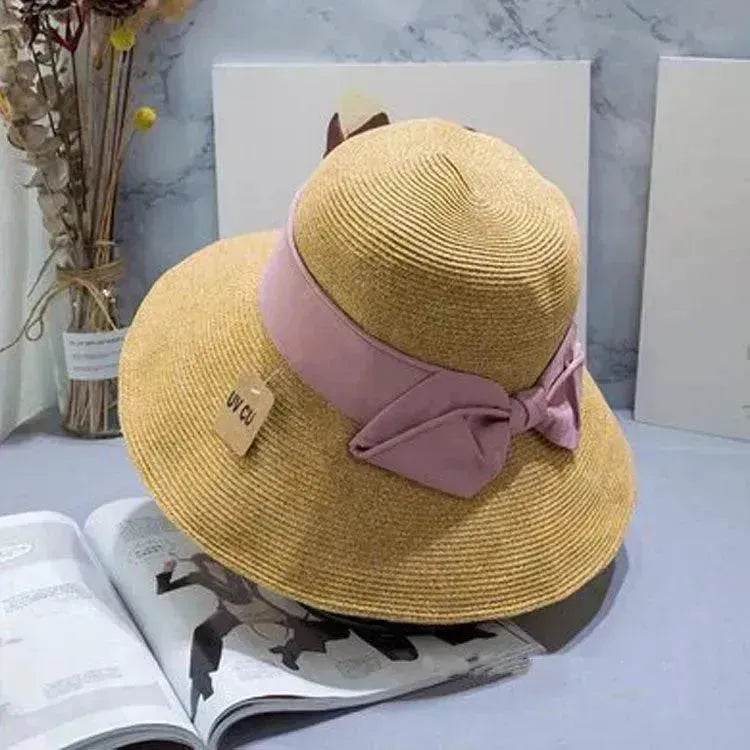 Foldable Summer Beach Sun Hat - EX-STOCK Canada