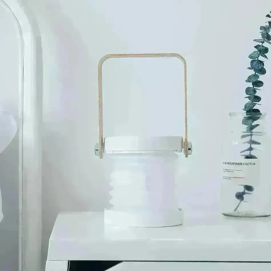 Foldable Touch Dimmable Reading LED Night Light Portable Lantern Lamp USB Rechargeable For Home Decor - EX-STOCK CANADA