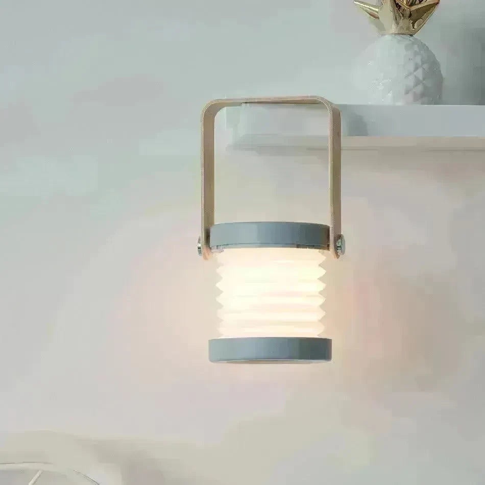 Foldable Touch Dimmable Reading LED Night Light Portable Lantern Lamp USB Rechargeable For Home Decor - EX-STOCK CANADA
