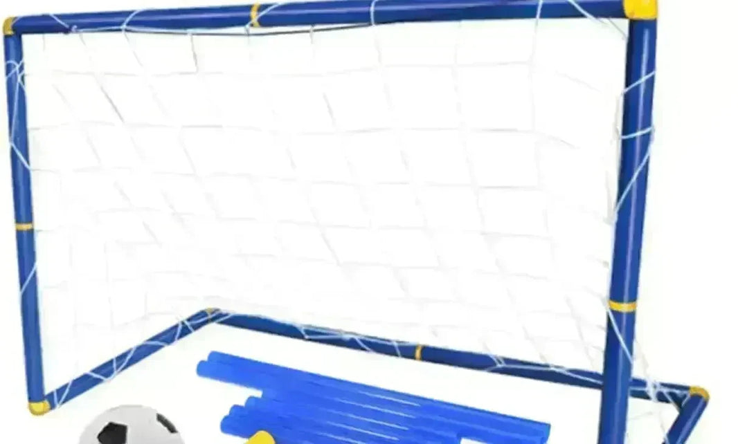 Folding Mini Football Soccer Ball Goal Post Net - EX-STOCK CANADA
