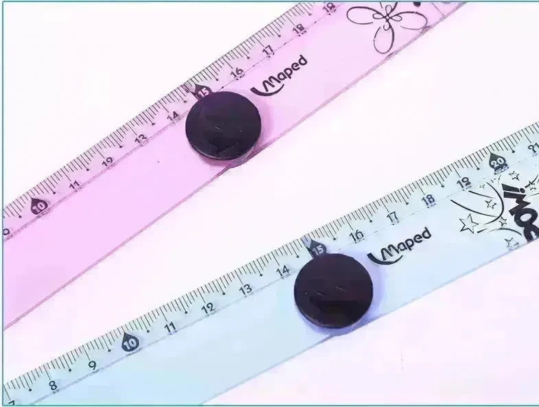 folding ruler 30cm widened rotary ruler - EX-STOCK CANADA