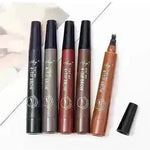 Four-Forked Water Eyebrow Pencil Four-Head Eyebrow Pencil - EX-STOCK CANADA