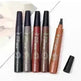 Four-Forked Water Eyebrow Pencil Four-Head Eyebrow Pencil - EX-STOCK CANADA