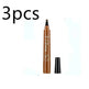 Four-Forked Water Eyebrow Pencil Four-Head Eyebrow Pencil - EX-STOCK CANADA