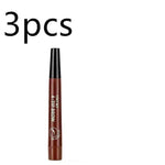 Four-Forked Water Eyebrow Pencil Four-Head Eyebrow Pencil - EX-STOCK CANADA