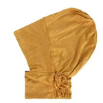 Four-Season Silk Cotton Pullover Hat in Solid Color with Elastic Fit - EX-STOCK CANADA