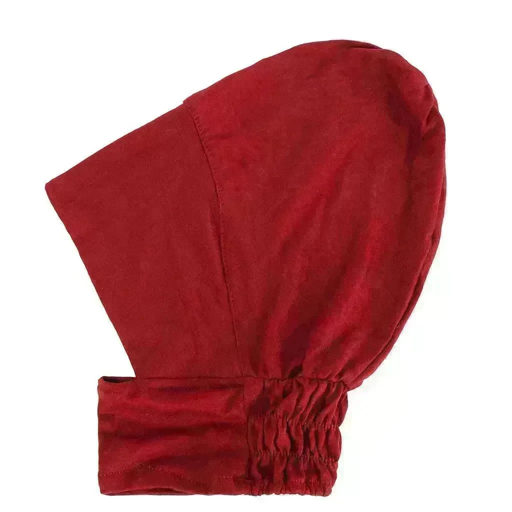 Four-Season Silk Cotton Pullover Hat in Solid Color with Elastic Fit - EX-STOCK CANADA