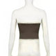 French Royal Style Lace Stitching Waist Girdle Tube Top Wild Vest Women - EX-STOCK CANADA