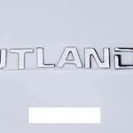 Front letter car sticker label Car Cover Word Mark - EX-STOCK Canada