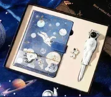 Galaxy Dream Coloring Page Notebook Cute Cartoon Astronaut - EX-STOCK CANADA