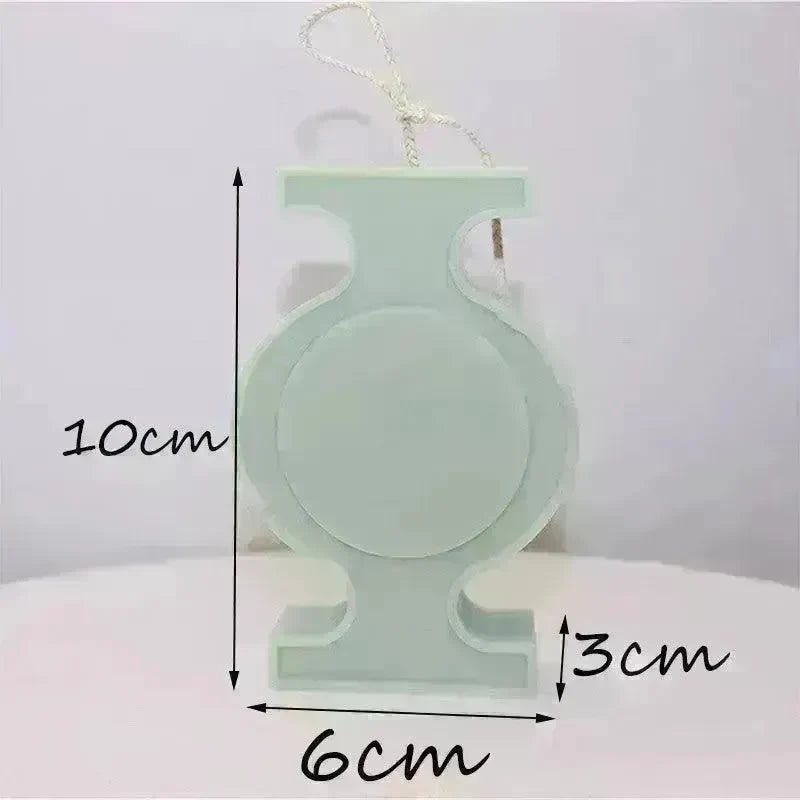 Geometric Love Flower Scented Candle Mold - EX-STOCK CANADA