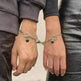 Geometric OT Buckle Metal Cool Hip-hop Bracelet - EX-STOCK CANADA