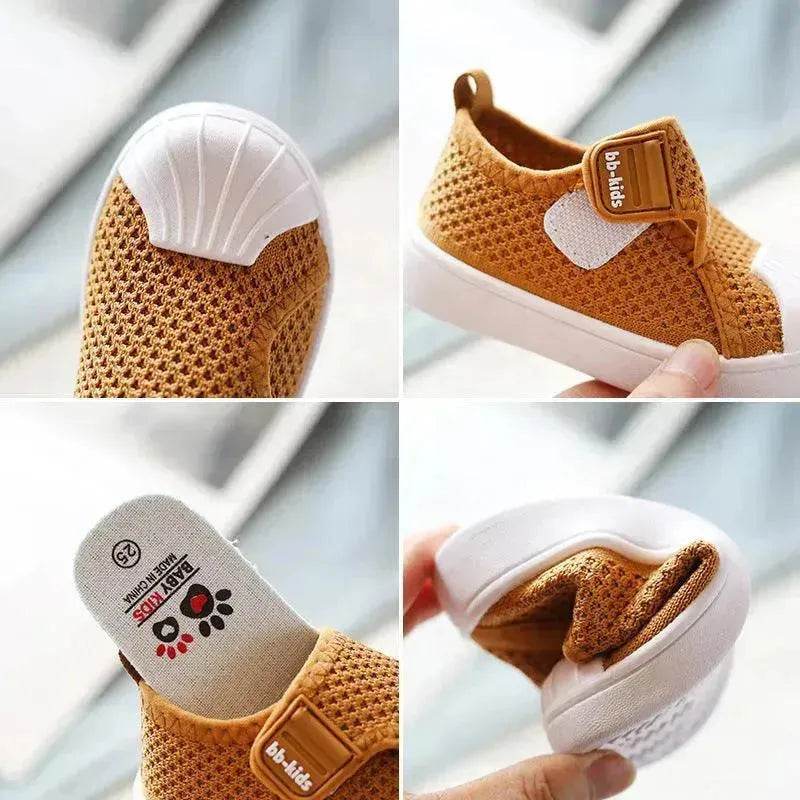 Girls Boys Casual Shoes Spring Infant Toddler Shoes Comfortable Non-slip Soft Bottom Children Sneakers Baby Kids Shoes - EX-STOCK Canada