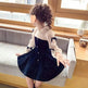 Girls' Dress French Velvet Princess Skirt - EX-STOCK Canada