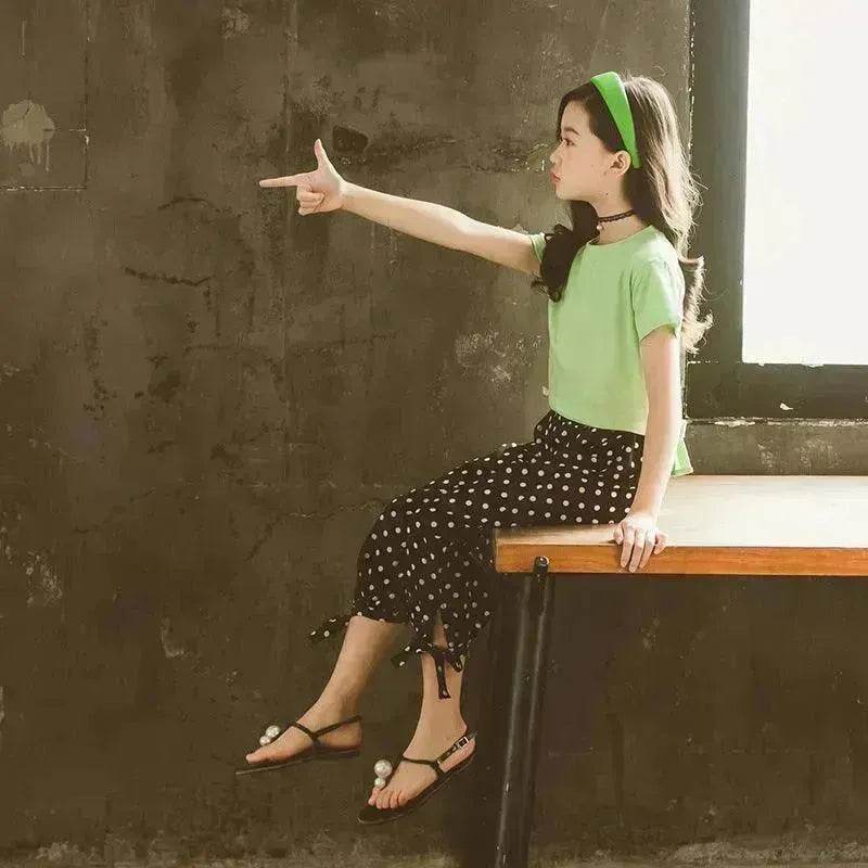 Girls summer mosquito pants suit - EX-STOCK Canada